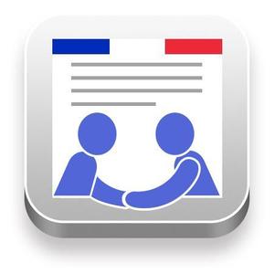 hiro-psworkさんの外交フランス語教材iPhoneアプリのアイコン制作への提案