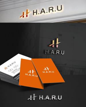 D.R DESIGN (Nakamura__)さんの自動車販売店「株式会社Ｈ．Ａ．Ｒ．Ｕ」のロゴへの提案