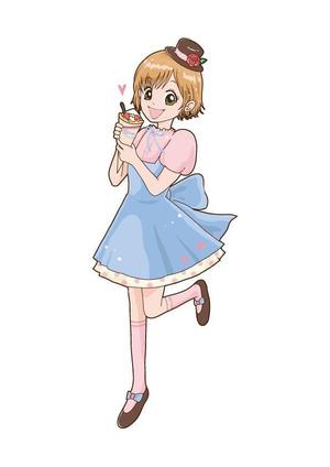 ナラウ (narau03)さんのクレープ屋のキャラクターデザインへの提案