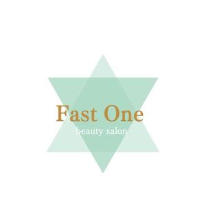 saori (saoriono)さんの【高報酬！】脱毛（エステ）サロン「fast one」のロゴへの提案