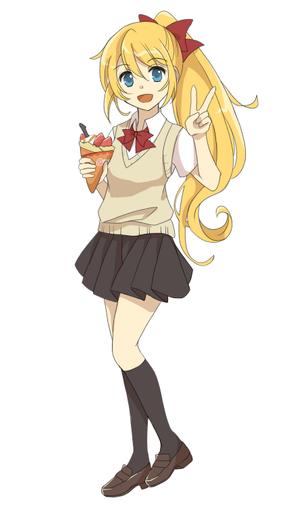 らんしょ (weisslaub)さんのクレープ屋のキャラクターデザインへの提案