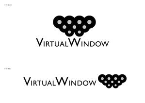 MD ()さんの会社名「VIRTUALWINDOW」のインパクトあるロゴの製作への提案