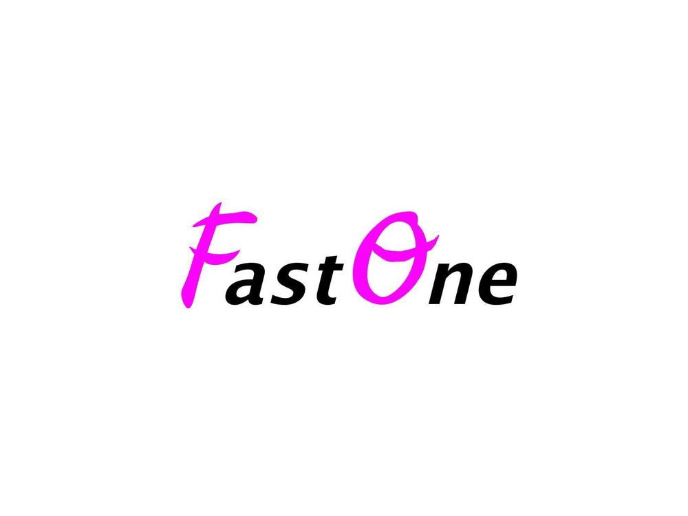 【高報酬！】脱毛（エステ）サロン「fast one」のロゴ