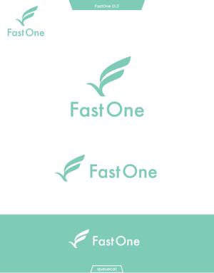 queuecat (queuecat)さんの【高報酬！】脱毛（エステ）サロン「fast one」のロゴへの提案