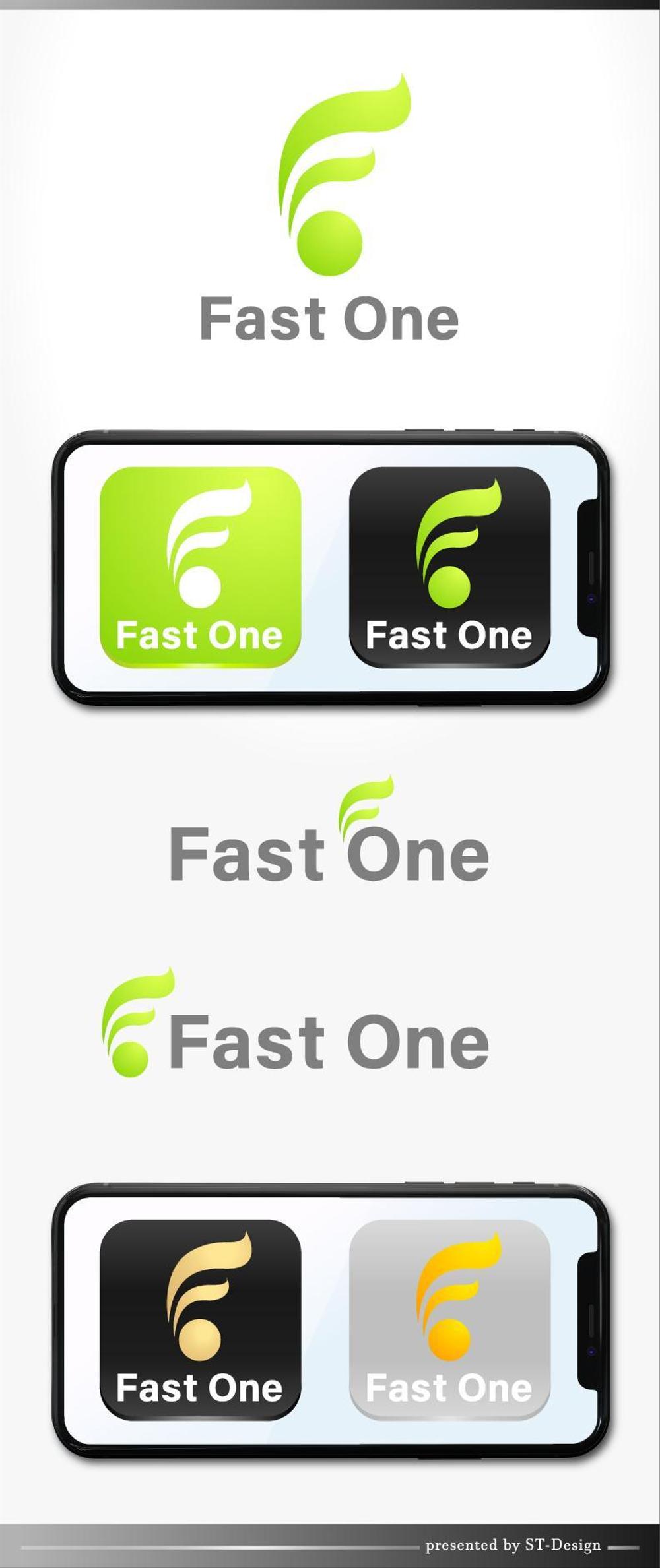 【高報酬！】脱毛（エステ）サロン「fast one」のロゴ