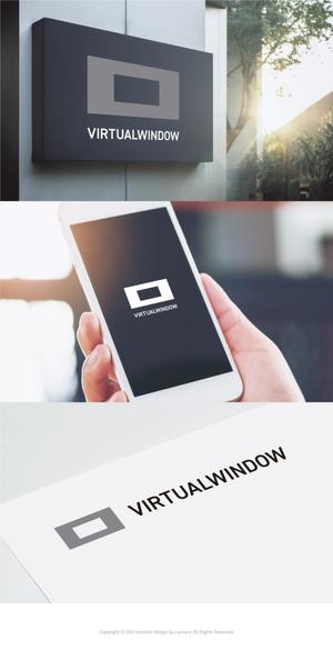 FUNCTION (sift)さんの会社名「VIRTUALWINDOW」のインパクトあるロゴの製作への提案