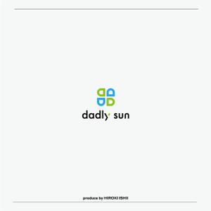 H.i.LAB. (IshiiHiroki)さんの雑貨商品に印刷するオリジナルブランド「dadly sun」のロゴへの提案