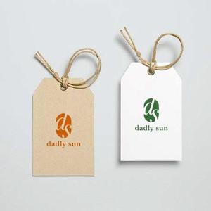 yamahige design (sen_i)さんの雑貨商品に印刷するオリジナルブランド「dadly sun」のロゴへの提案