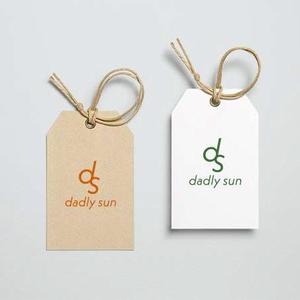 yamahige design (sen_i)さんの雑貨商品に印刷するオリジナルブランド「dadly sun」のロゴへの提案