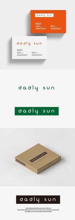 mg_web (mg_web)さんの雑貨商品に印刷するオリジナルブランド「dadly sun」のロゴへの提案