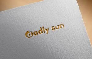 haruru (haruru2015)さんの雑貨商品に印刷するオリジナルブランド「dadly sun」のロゴへの提案