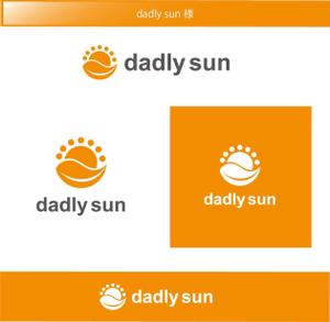 FISHERMAN (FISHERMAN)さんの雑貨商品に印刷するオリジナルブランド「dadly sun」のロゴへの提案