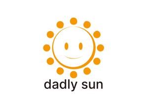 tora (tora_09)さんの雑貨商品に印刷するオリジナルブランド「dadly sun」のロゴへの提案