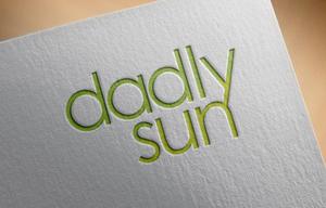 nira1227 (nira1227)さんの雑貨商品に印刷するオリジナルブランド「dadly sun」のロゴへの提案