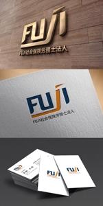 TYPOGRAPHIA (Typograph)さんのFUJI社会保険労務士法人の文字ロゴへの提案