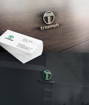 REVELA (REVELA)さんの「トライアンフ合同会社（triumph LLC)」の社名ロゴへの提案