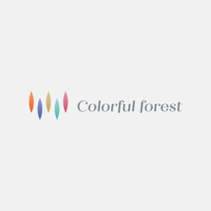 alne-cat (alne-cat)さんのレディースアパレルショップサイト「Colorful forest」のロゴへの提案