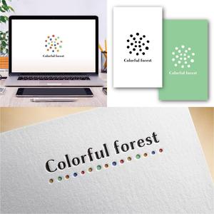 Hi-Design (hirokips)さんのレディースアパレルショップサイト「Colorful forest」のロゴへの提案