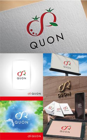 k_31 (katsu31)さんのトマト農園「ＱＵＯＮ」の会社ロゴへの提案