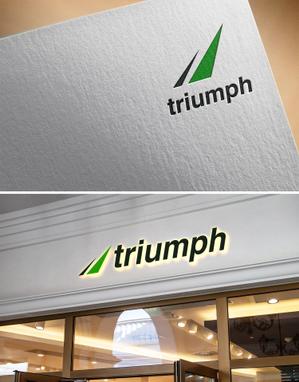 清水　貴史 (smirk777)さんの「トライアンフ合同会社（triumph LLC)」の社名ロゴへの提案