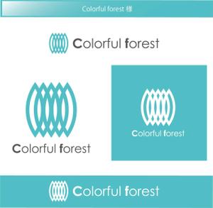 FISHERMAN (FISHERMAN)さんのレディースアパレルショップサイト「Colorful forest」のロゴへの提案