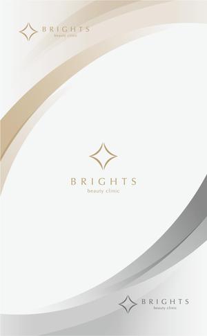 Gold Design (juncopic)さんの美容クリニック「BRIGHTS beauty clinic」の絵ロゴへの提案