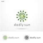 O-tani24 (sorachienakayoshi)さんの雑貨商品に印刷するオリジナルブランド「dadly sun」のロゴへの提案