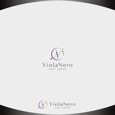 D.R DESIGN (Nakamura__)さんのネイルサロン(ViolaNero)のロゴです。への提案