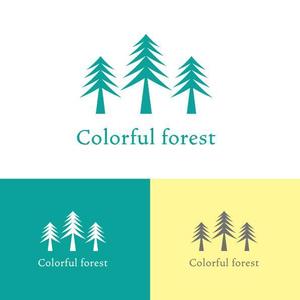 Planta2 design (Planta2)さんのレディースアパレルショップサイト「Colorful forest」のロゴへの提案