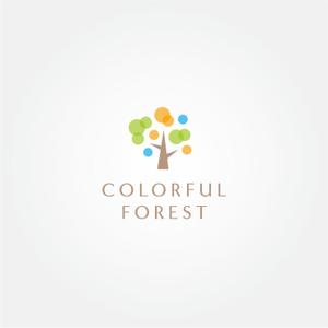 tanaka10 (tanaka10)さんのレディースアパレルショップサイト「Colorful forest」のロゴへの提案