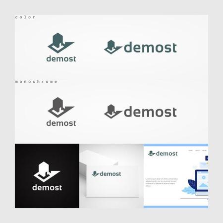 Yolozu (Yolozu)さんの不動産売買システム「demost」のロゴへの提案