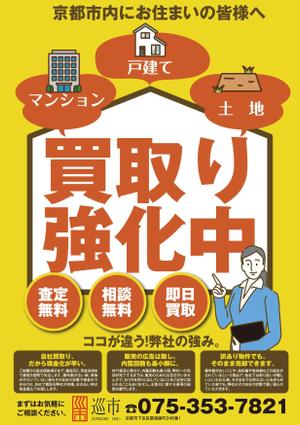 akakidesign (akakidesign)さんの不動産「売却物件募集」の広告作成への提案