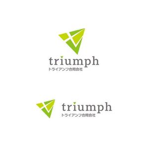 otanda (otanda)さんの「トライアンフ合同会社（triumph LLC)」の社名ロゴへの提案