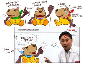 せうさく (qpshu)さんの学研のオンライン塾「Gakken ON AIR」公式キャラクター「ゴアくん」のデザインへの提案