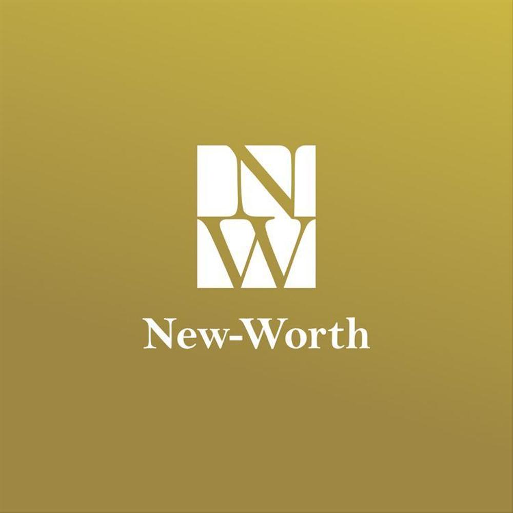 「株式会社New-Worth」のロゴ作成