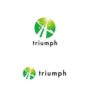 marutsuki (marutsuki)さんの「トライアンフ合同会社（triumph LLC)」の社名ロゴへの提案