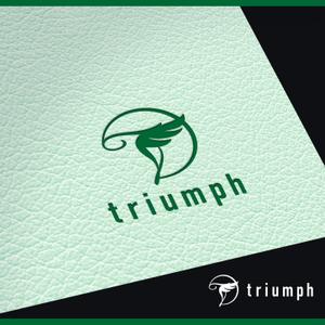 Design Works B-BLOCK (b_block4985)さんの「トライアンフ合同会社（triumph LLC)」の社名ロゴへの提案