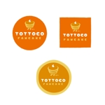 K＿D＿R ()さんの「Tottoco pancake」のロゴ作成への提案