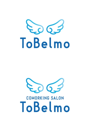 m_flag (matsuyama_hata)さんのコワーキングサロン「ToBelmo」のロゴへの提案