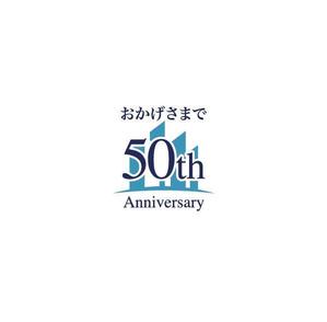 ヘッドディップ (headdip7)さんの「50th」の文字を主とした50周年のロゴへの提案