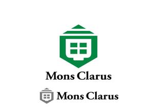 あどばたいじんぐ・とむ (adtom)さんの茶道・不動産の『Mons Clarus』の企業ロゴ作成への提案