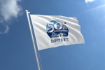 design room ok (ogiken)さんの「50th」の文字を主とした50周年のロゴへの提案