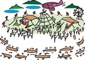 JIT2000 (JIT2000)さんの［絵コンテを作るコンペです］［1枚のみで応募できます♫］［子供達がイベントを楽しむ構図をお願い！］への提案
