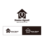 Anne_co. (anne_co)さんの不動産賃貸業【Home Agent】のロゴ　への提案