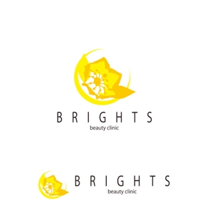 chamomile works (blessing29)さんの美容クリニック「BRIGHTS beauty clinic」の絵ロゴへの提案