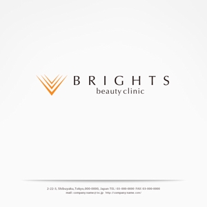 H-Design (yahhidy)さんの美容クリニック「BRIGHTS beauty clinic」の絵ロゴへの提案