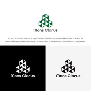 KT (KANJI01)さんの茶道・不動産の『Mons Clarus』の企業ロゴ作成への提案