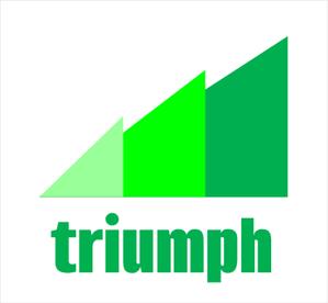 nin (ngnsnb3_14159)さんの「トライアンフ合同会社（triumph LLC)」の社名ロゴへの提案