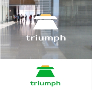 shyo (shyo)さんの「トライアンフ合同会社（triumph LLC)」の社名ロゴへの提案