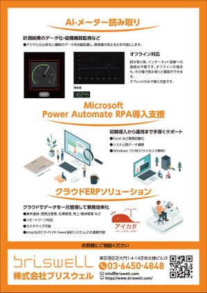 0371_ai (0371_ai)さんの展示会のチラシ作成への提案